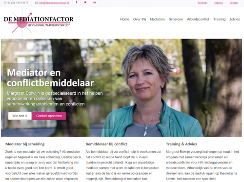 webdesign De Mediation Factor