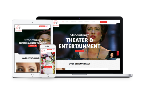 Website Stroomkragt Theater & Entertainment