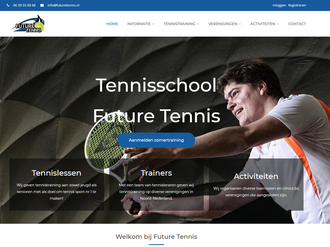 Webdesign Futuretennis