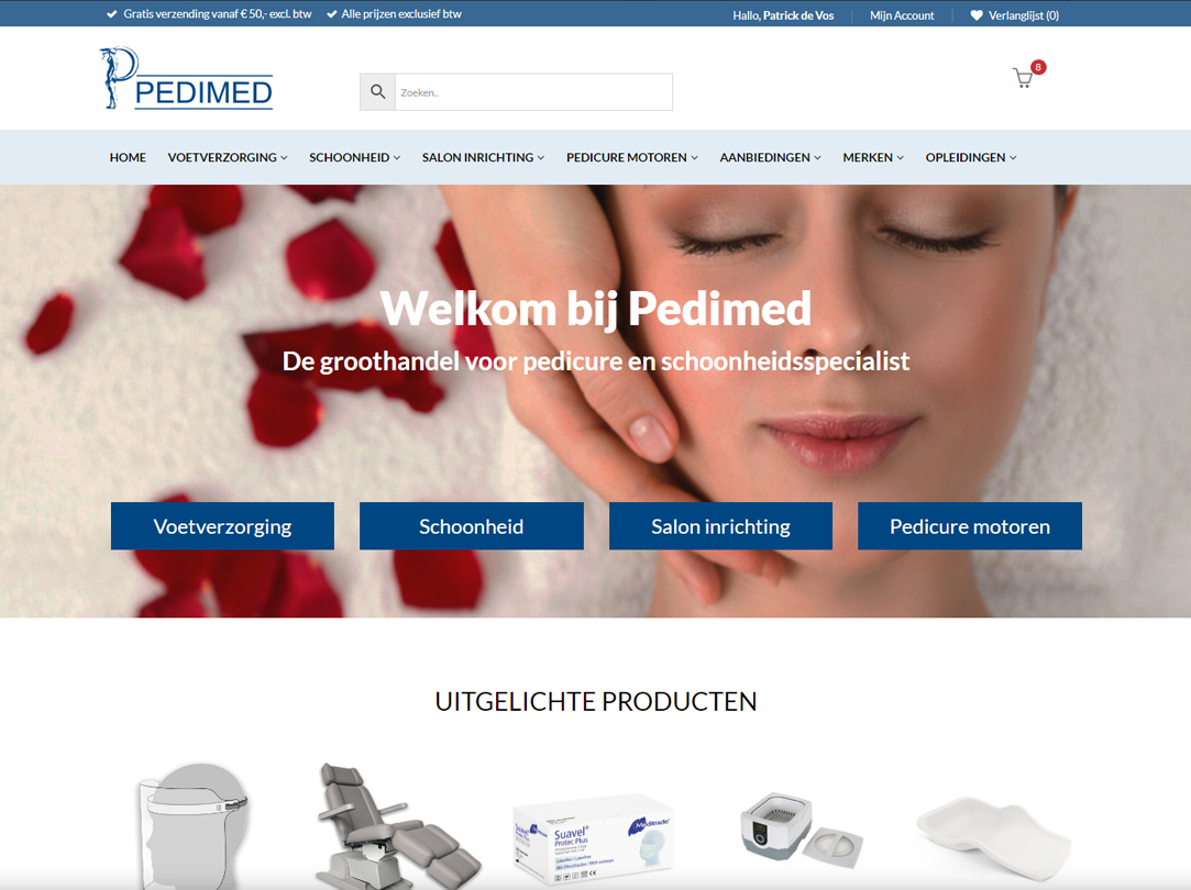 Webdesign pedimed